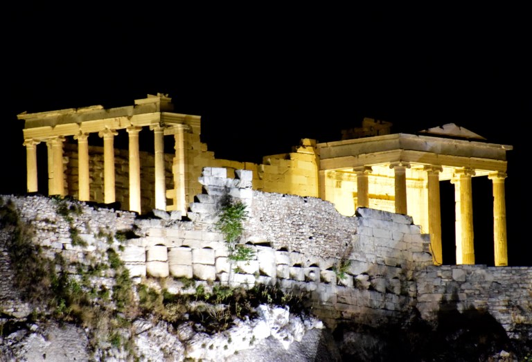 Acropolis view at Night