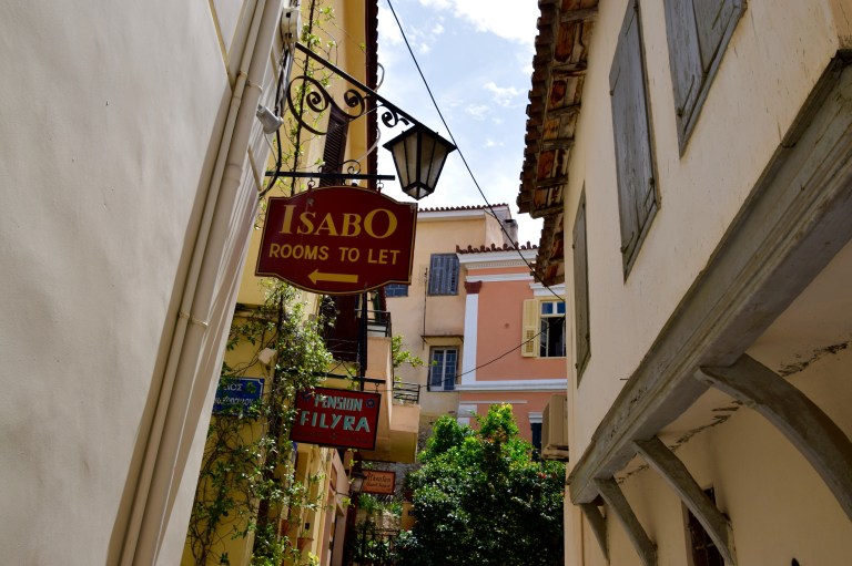 View of Old Town Nafplio